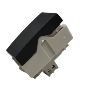 Módulo Interruptor Simples 10A-250V Ebony Clean 16810 Sleek Margirius